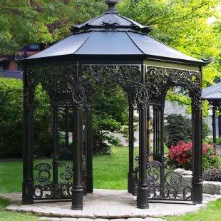 Why Wrought Iron Gazebos Outperform Aluminum Ones