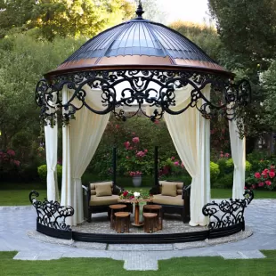 How to Customize Your Wrought Iron Gazebo Design