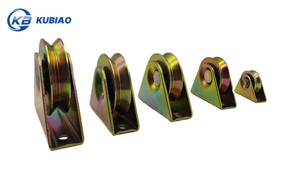 V-Groove Bearing Galvanized Wheel