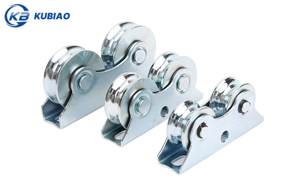 Sliding Gate V Groove Double Roller Wheel