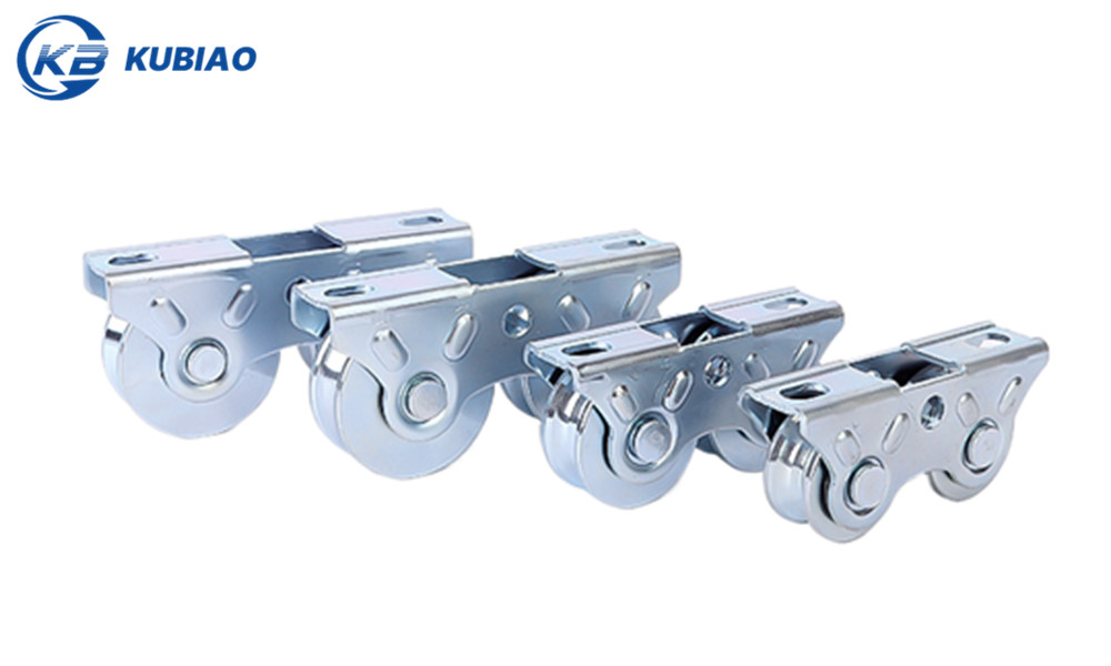 Double Bearing Pulley Iron Wheel Sliding Door