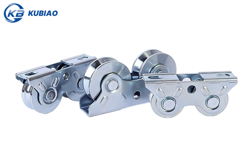 Double Bearing Pulley Iron Wheel Sliding Door