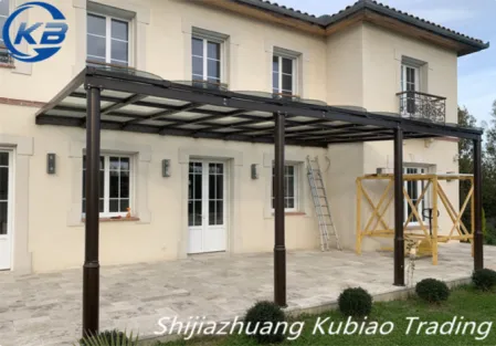 Customized Wrought Iron Pergola