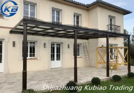 Customized Wrought Iron Pergola