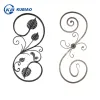 Decorative Wrought Iron Forged Scrolls