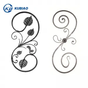 Decorative Wrought Iron Forged Scrolls