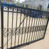 Black Gold Wrought Iron Decorative Fence