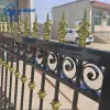 Black Gold Wrought Iron Decorative Fence