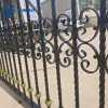 Black Gold Wrought Iron Decorative Fence