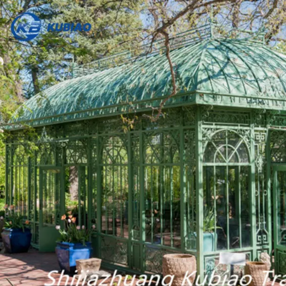 Victorian Wrought Iron Gazebo