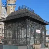 Decorative Brown Wrought Iron Pavilion
