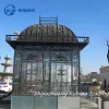 Decorative Brown Wrought Iron Pavilion