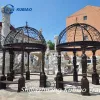Decorative Brown Wrought Iron Pavilion