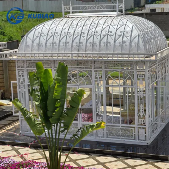 White Color Gazebo Conservatory