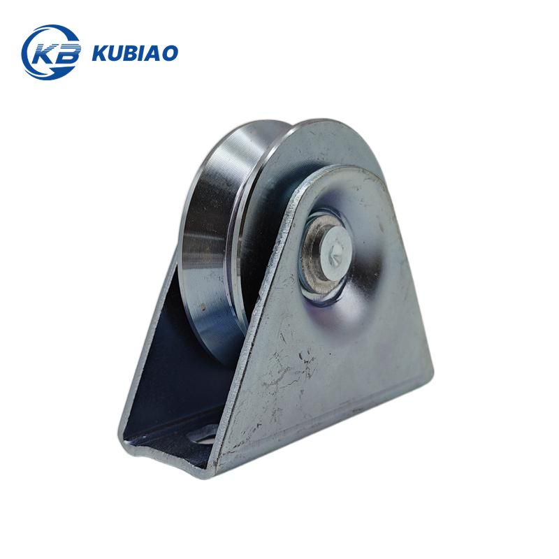 V-Groove Bearing Galvanized Wheel