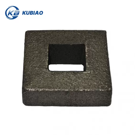 Customized Cast Iron 1/2 Inch Square Collar