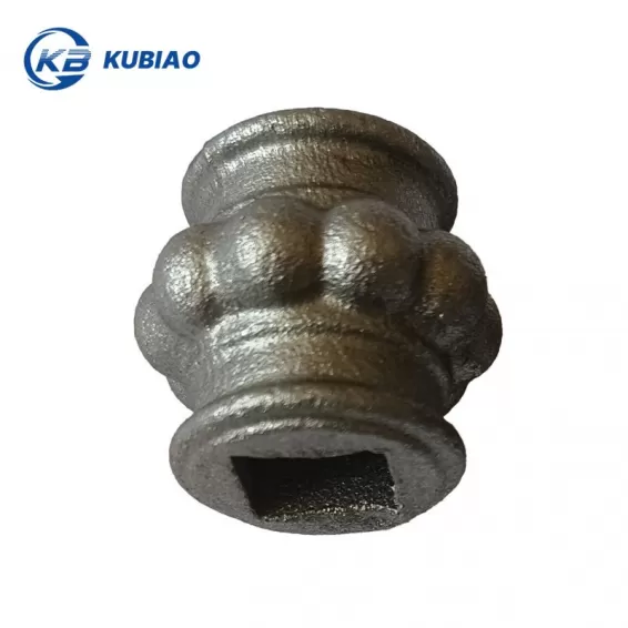Ornamental 1/2 Inch Cast Iron Square Collar