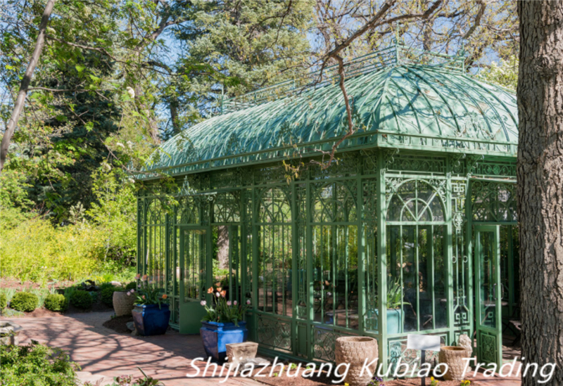 Wrought Iron Gazebo Design